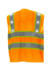 Rechargeable LED safety vest for Night Workers