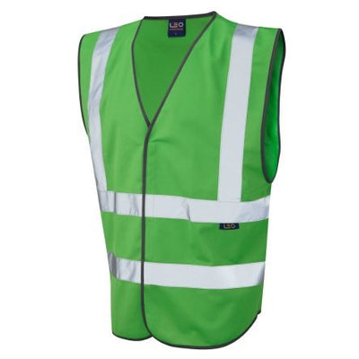 High-Visibility Safety Vest - Green Professional Grade